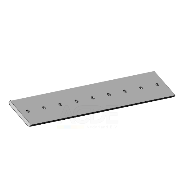 GVZ-S3000D.026 ACDE / Zijtveld  Onderschroefmes (2 stuks) S3000-D