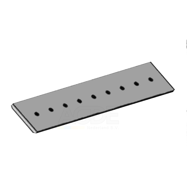 GVZ-S5003D.026 ACDE / Zijtveld  Onderschroefmes (2 stuks) S5003-D