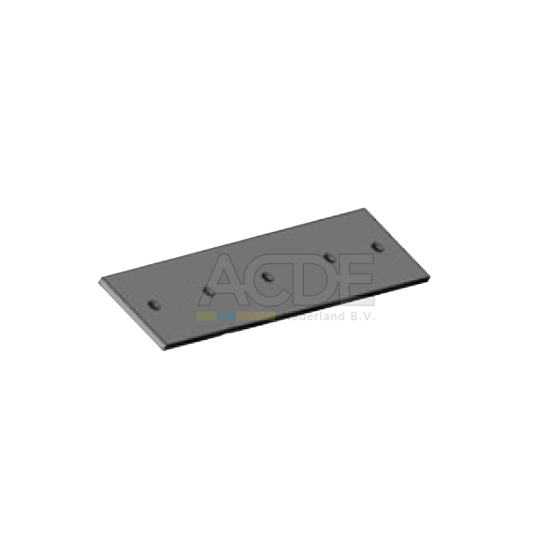 GVZ-S802D.026 ACDE / Zijtveld  Onderschroefmes (2 stuks) S802-D