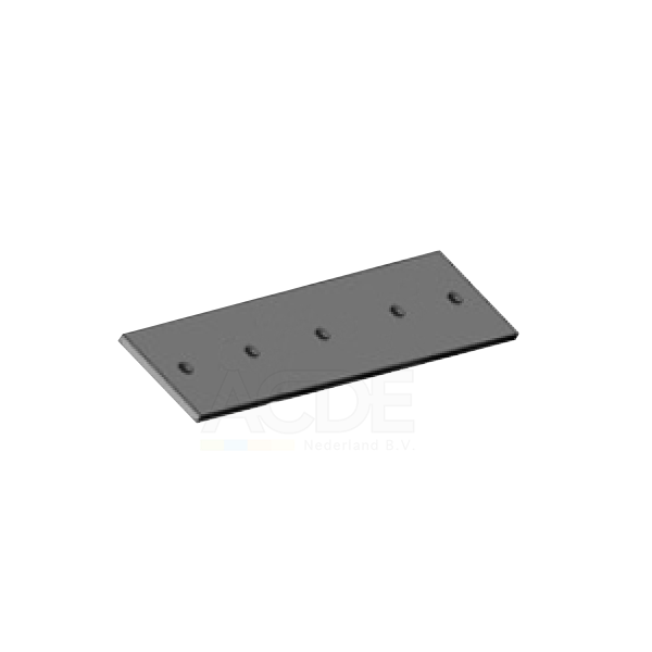 GVZ-S803D.026 ACDE / Zijtveld  Onderschroefmes (2 stuks) S803-D